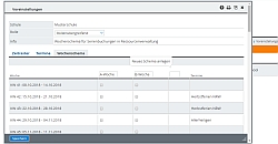Ressourcenverwaltung: Frei definierbares Wochenschema